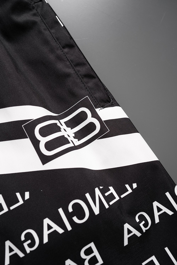 ブランドハーフパンツ細部ディテール